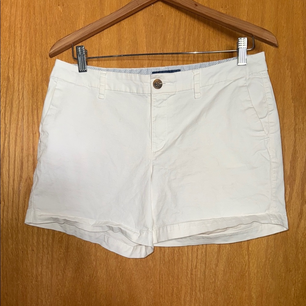 Old Navy White Women's Chino Shorts
